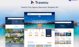 Travenu – Travel & Tour Agency Elementor Template Kit