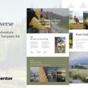 Traverse – Travel & Tour Agency Elementor Template Kit
