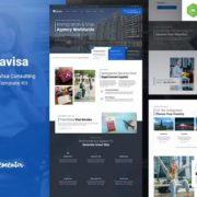 Travisa – Immigration & Visa Consulting Elementor Template Kit