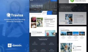 Travisa – Immigration & Visa Consulting Elementor Template Kit