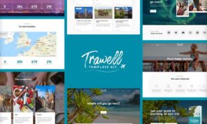 Trawell – Travel Blog Elementor Template Kit