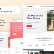 Treasor – Author eBook Elementor Template Kit