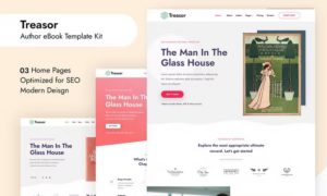 Treasor – Author eBook Elementor Template Kit