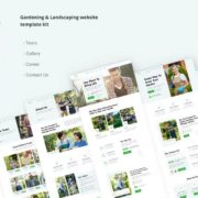 Treely | Landscape & Gardening Elementor Template Kit