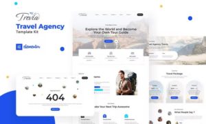 Trevia – Travel Agency Elementor Template Kit