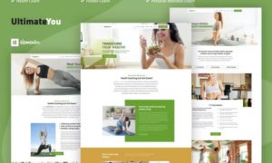 UltimateYou – Health Coach Elementor Template Kit