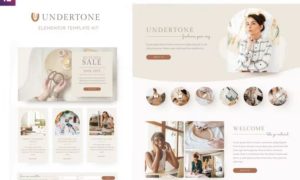 Undertone – Business Services & Shop Elementor Template Kit