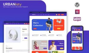 Urbanisty – A Multi-purpose eCommerce Elementor Template Kit