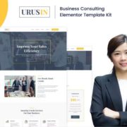 Urusin – Business Consulting Elementor Template Kit