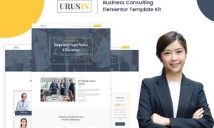 Urusin – Business Consulting Elementor Template Kit