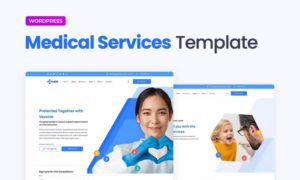 Vaxi – Covid-19 Vaccination & Health Services Elementor Template Kit