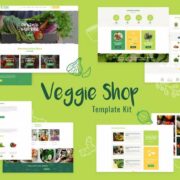 Veggie | Organic Food & Eco Online Store Products Template Kit