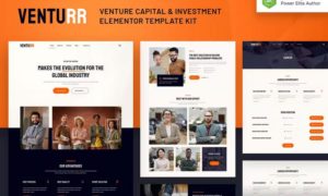 Venturr – Venture Capital & Investment Elementor Template Kit