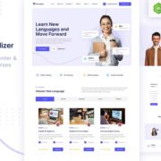 Verbalizer – Language Courses & Learning Center Elementor Template Kit