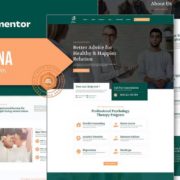 Verina – Mental Health Elementor Template Kit