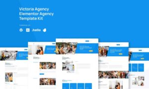 Victoria – Agency & Business Elementor Template Kit