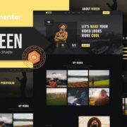 Videen – Video Editor Studio Elementor Template Kit