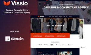 Vissio – Business Elementor Template Kit