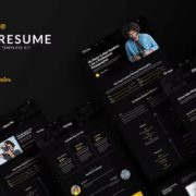 Vitae – CV Resume Elementor Template Kit