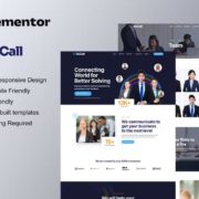VoCall – Call Center & Telemarketing Elementor Template Kit