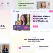 Voithos | Personal Virtual Assistant Elementor Template Kit