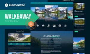 Walk&Away – Travel Blog & Tours Elementor Template Kit