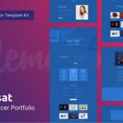 Wasat — Creative Portfolio Elementor Template Kit