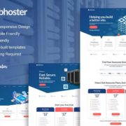 WebHoster – Web Hosting Service Elementor Template Kit