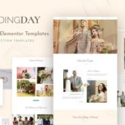 WeddingKit – Invite & Gallery Event Elementor Template Kit