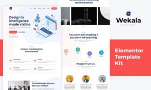 Wekala – Agency Elementor Template Kit