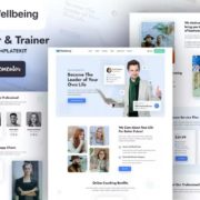 Wellbeing | Speaker & Trainer Elementor Template Kit