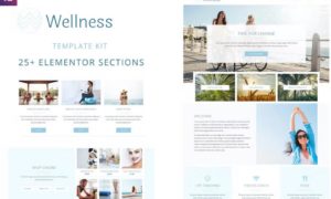 Wellness – Elementor Template Kit