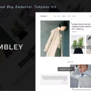Wembley – Blog & Magazine Elementor Template Kit