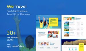 WeTravel – Travel and Tourism Template Kit