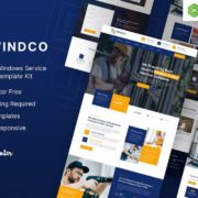 Windco – Doors & Windows Service Elementor Template Kit