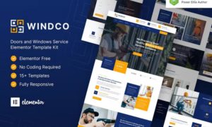 Windco – Doors & Windows Service Elementor Template Kit