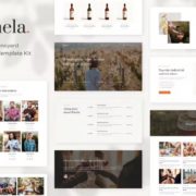 Winela – Wine and Vineyard Elementor Template Kit