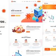 Wiras – Covid-19 Health Elementor Template Kit