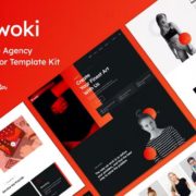 Woki – Creative Agency Elementor Template Kit