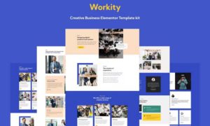 Workity- Creative Business Elementor Template kit