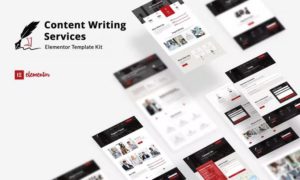 Writery – Content Writer Service Elementor Template Kit