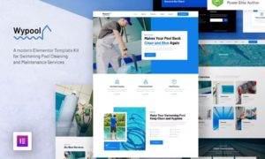 Wypool – Swimming Pool Cleaning & Maintenance Services Elementor Template Kit