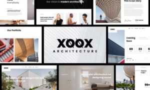 XOOX – Architecture Agency Elementor Template Kit