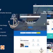 Yachter – Boat & Yacht Charter Services Template Kit