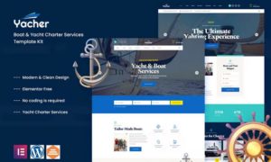 Yachter – Boat & Yacht Charter Services Template Kit