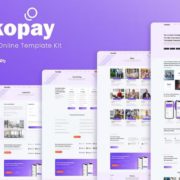 Yakopay – Online Payment App Elementor Template Kit