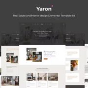 Yaron – Real Estate & Interior Design Elementor Template kit