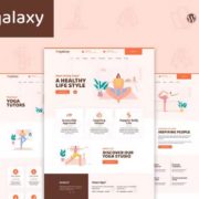 Yogalaxy – Yoga Pilates Fitness Studio Elementor Template Kit