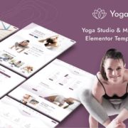 Yogasan – Yoga Studio & Meditation Elementor Template Kit