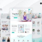 Yogashala – Yoga & Meditation Elementor Template Kit